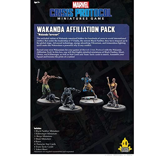 MARVEL: Crisis Protocol: Wakanda Affiliation Pack
