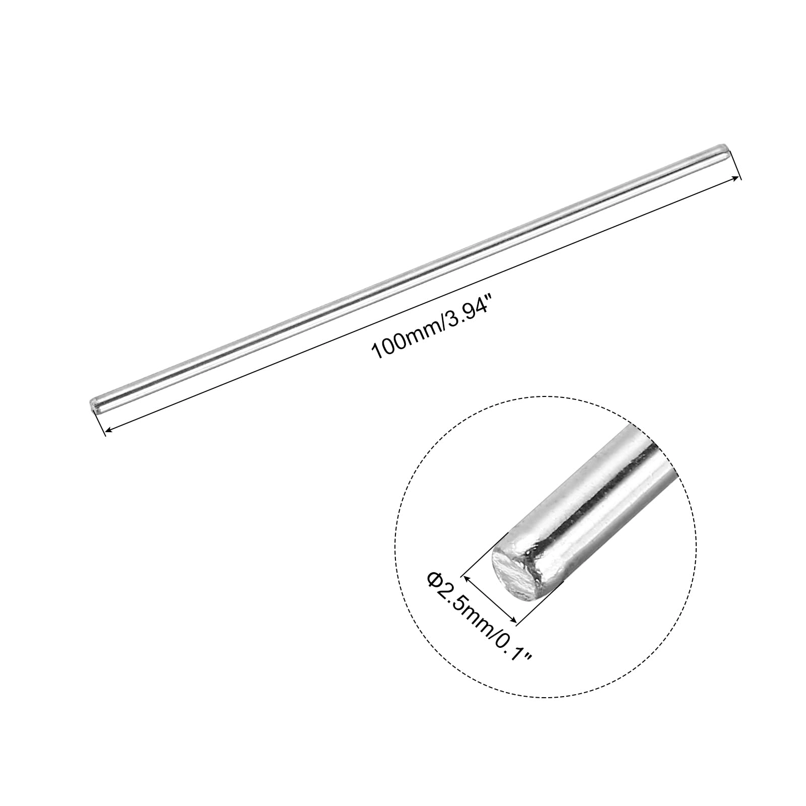 Round Rod Axles
