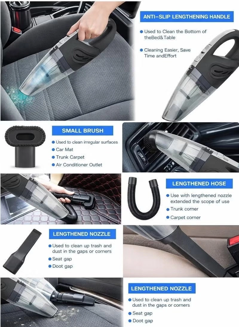 Handheld Vacuum - 3600mAh