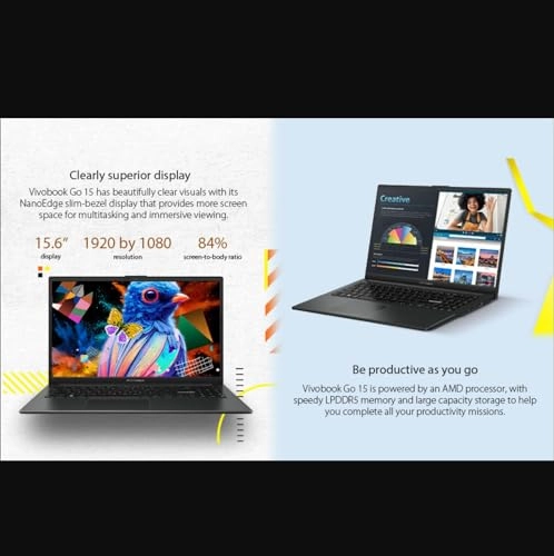 Vivobook Go - 15.6'' AMD R3 7320U 8GB DDR5 1TB SSD