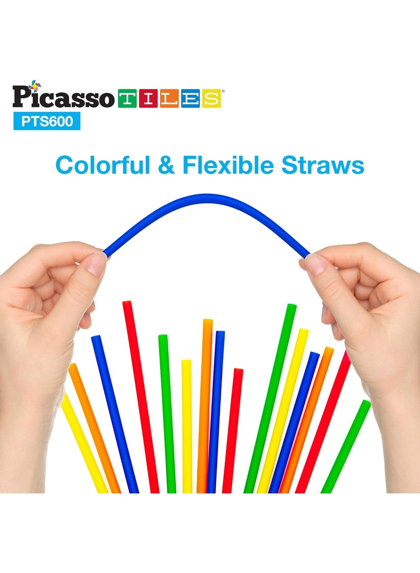 Straw Building Set - 600pcs
