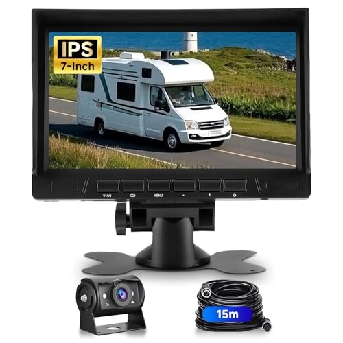 Reversing Camera - Night vision 1280*720P + 7 Inch Monitor - Wired
