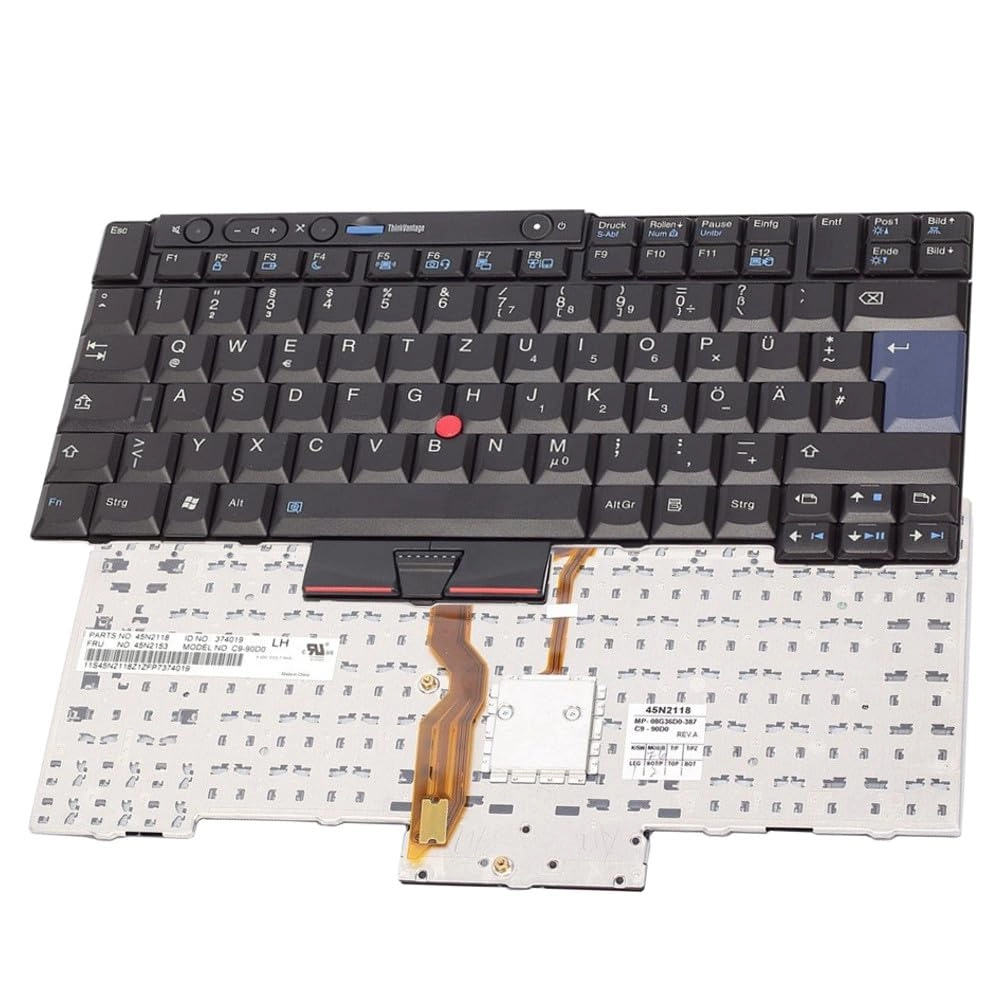 Trade-Shop Laptop Keyboard - DE Wireless