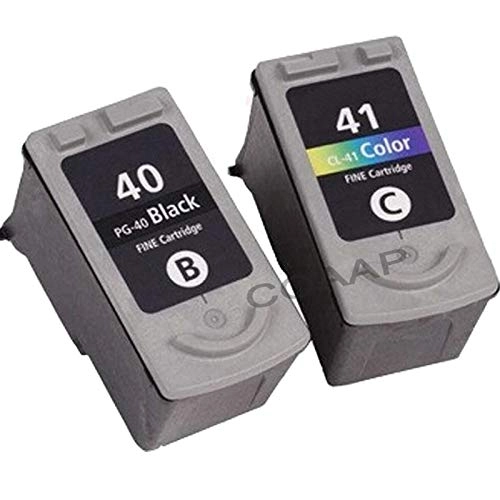 MHZZ CANON PG40 - High Yield Black Compatible + CL41 - High Yield Multicolor Compatible