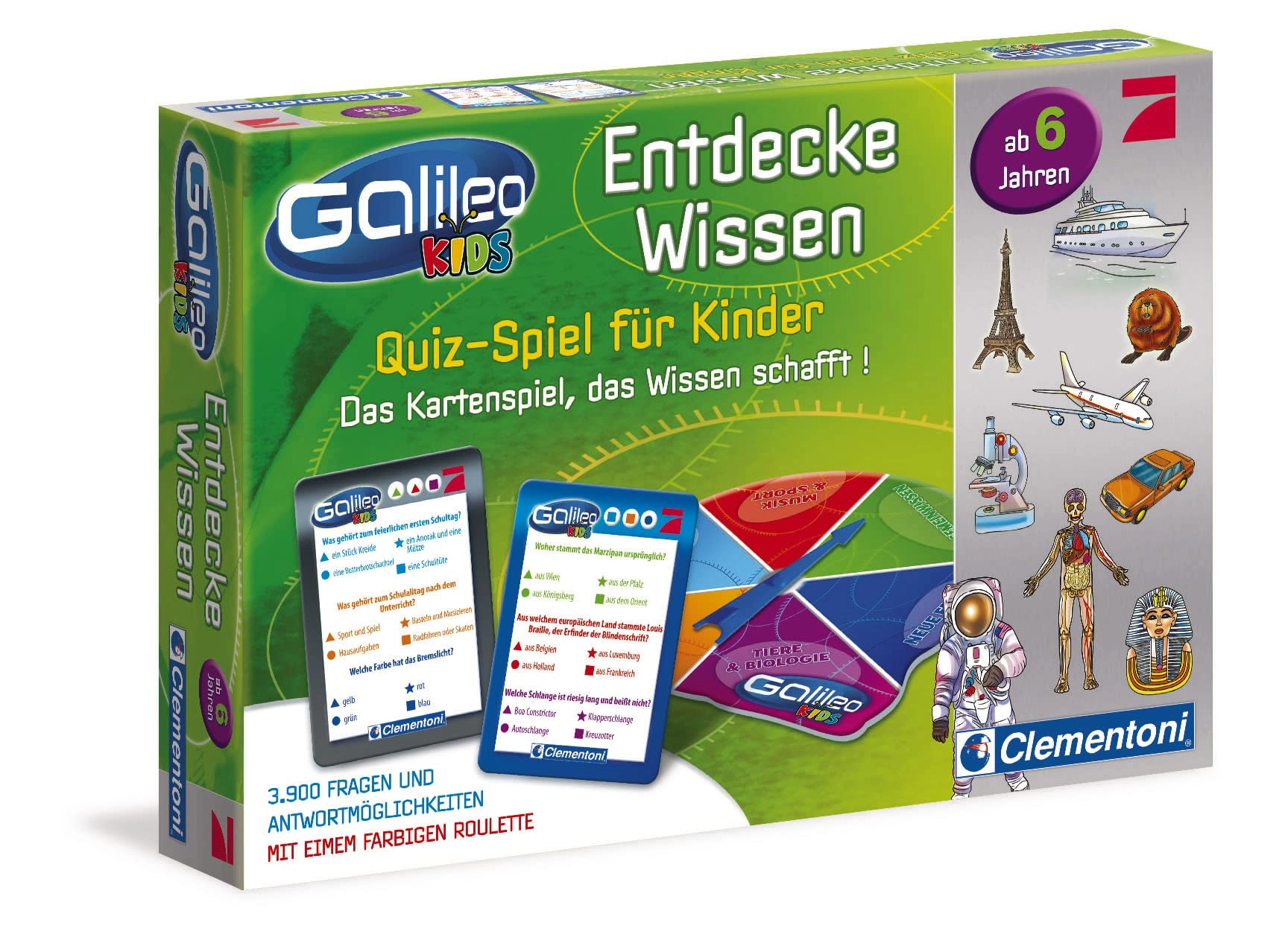 Clementoni Galileo Kids Knowledge Quiz - 6 years and up