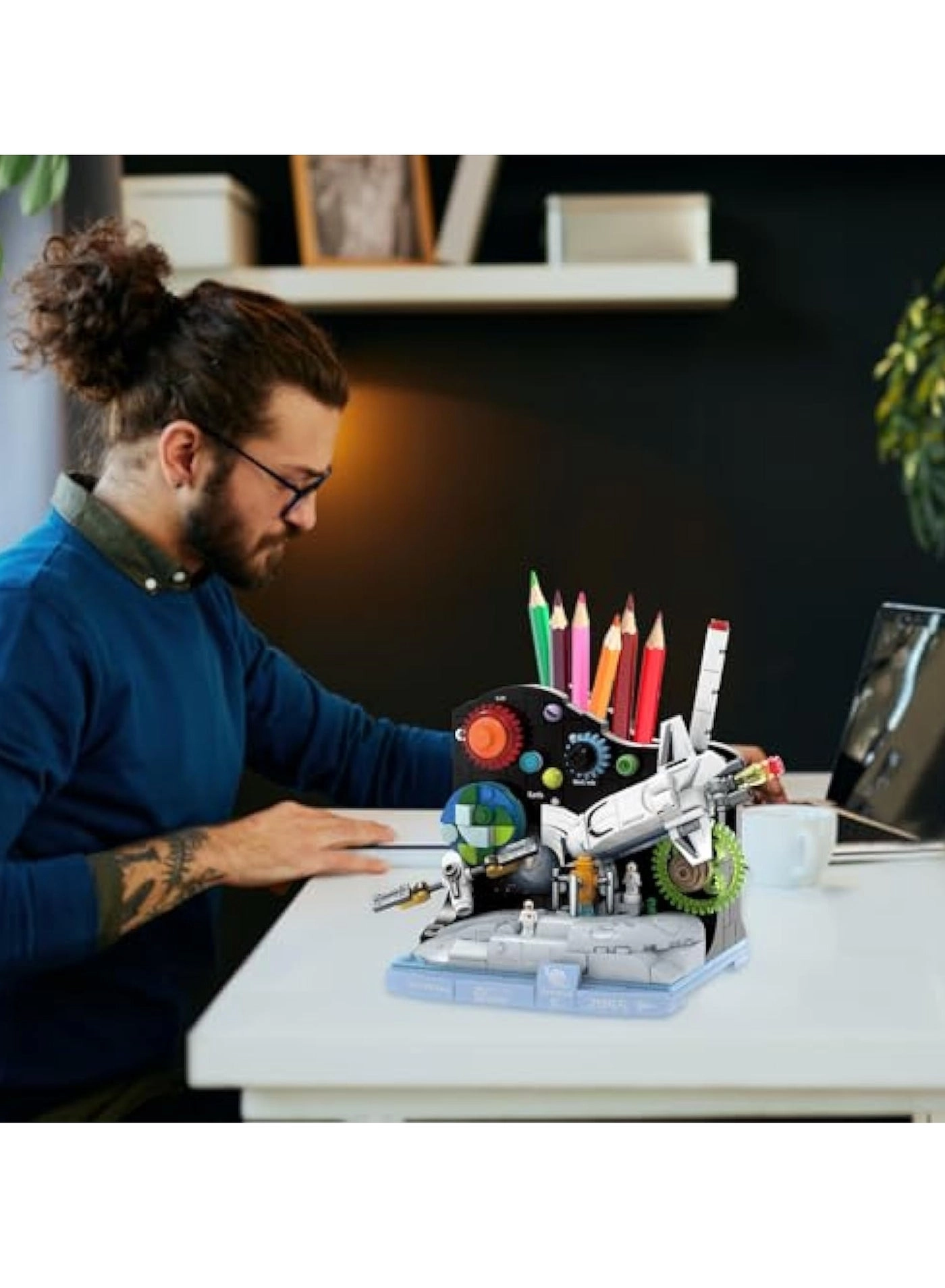 Infinite Universe Building Block Pen Holder