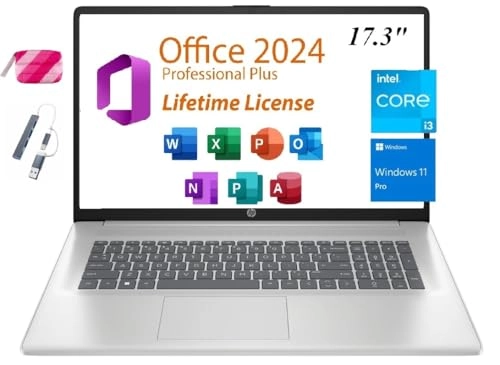 17 Inch Laptop - 17.3'' Core i3-N305 32GB DDR4 2TB SSD
