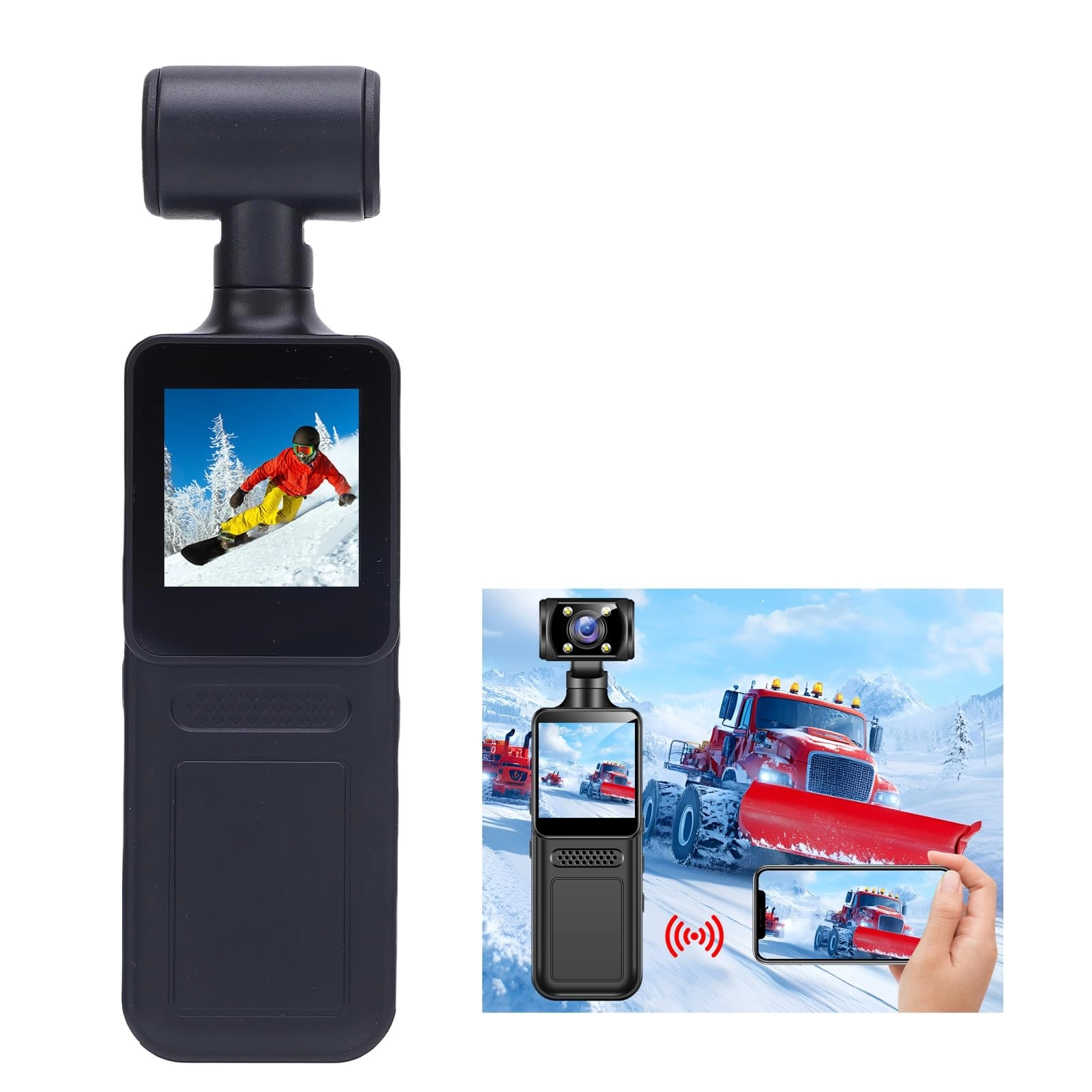 Annadue 40MP WiFi Action Camera - 4K