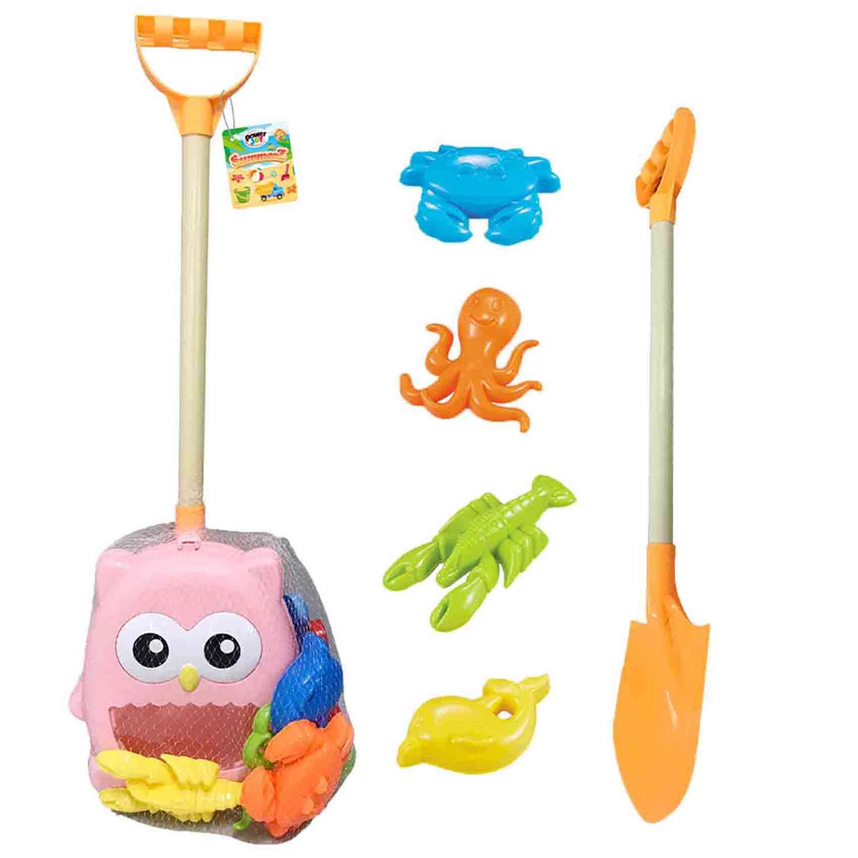 Power Joy Summerz Beach Suitcase - 6-piece Sand Play Set