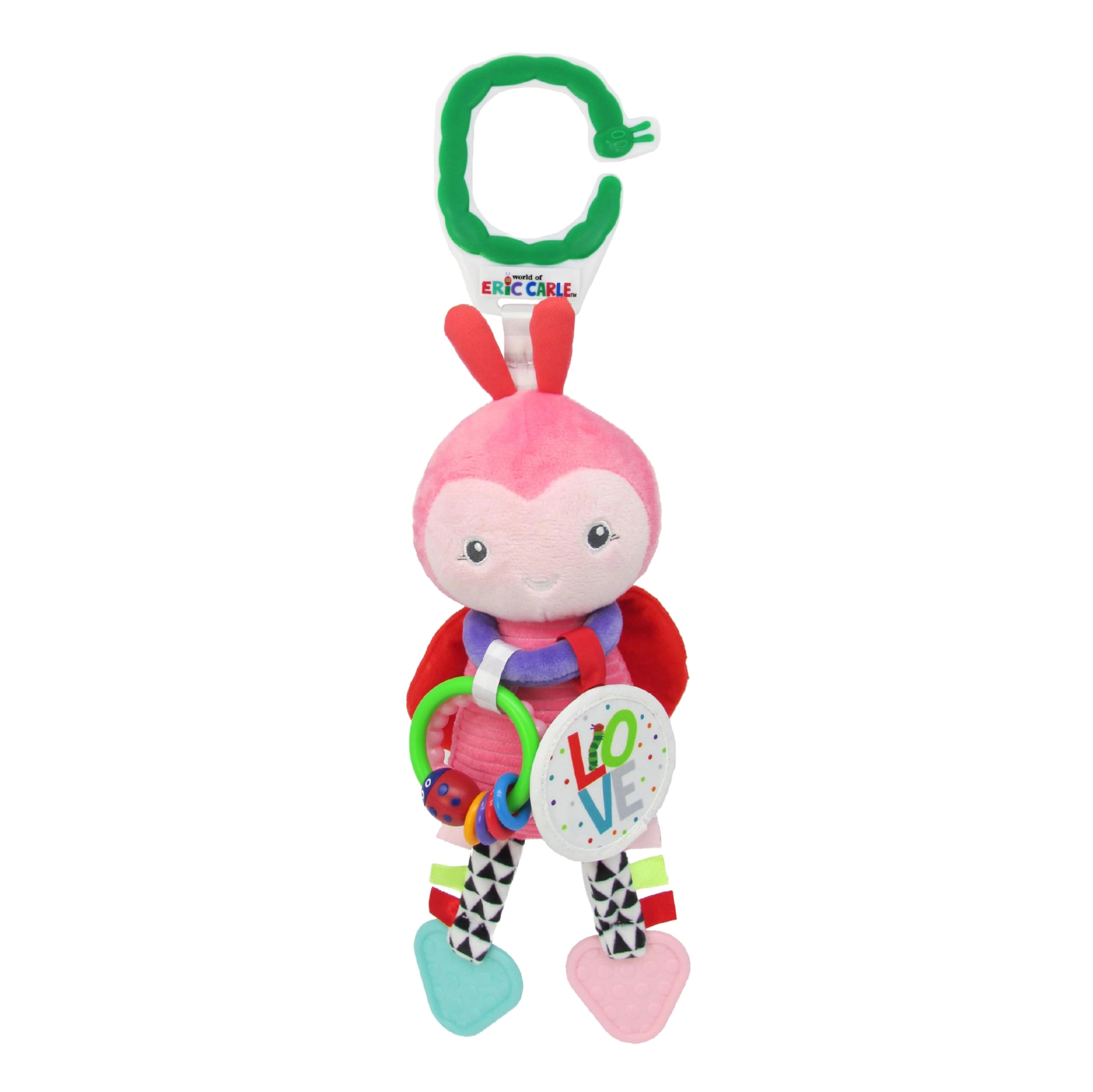 Kids Preferred The Very Hungry Caterpillar On the Go Developmental Plush - 14" Lady Bug