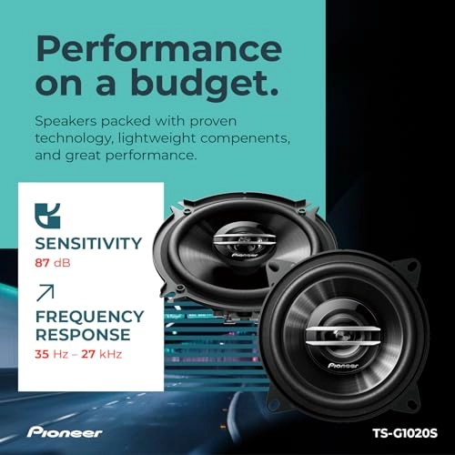 TS-G1020F - 10 cm (4") 2-Way Coaxial