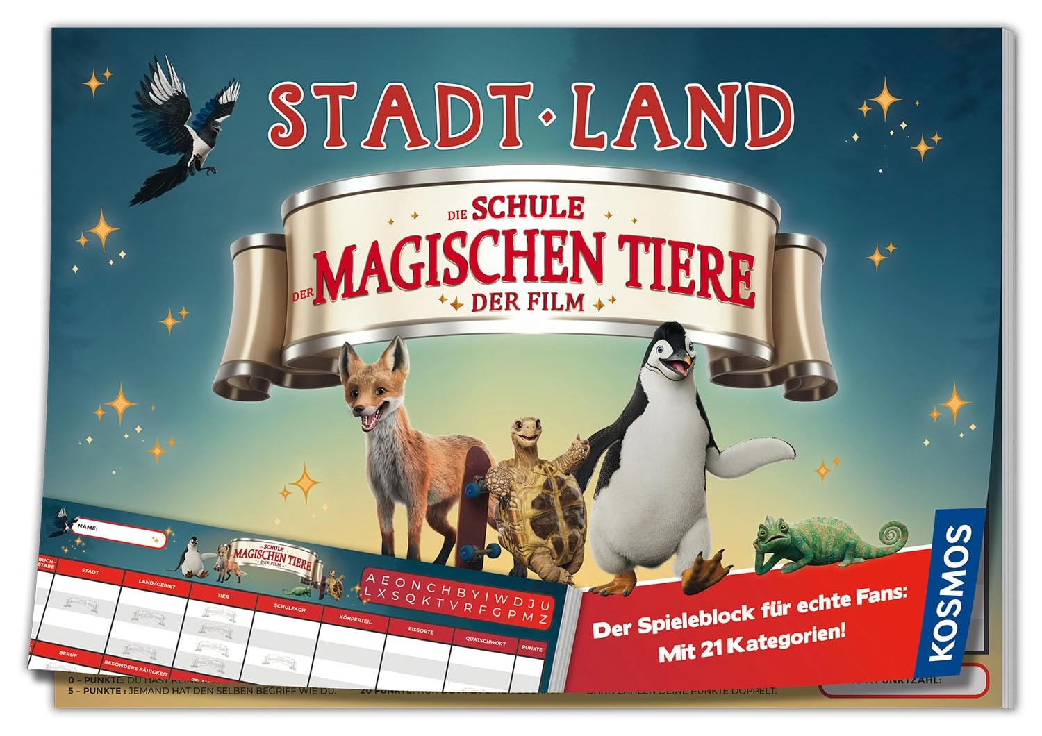 Franckh-Kosmos Stadt - Land - Die Schule der magischen Tiere - 8+ 1 pieces