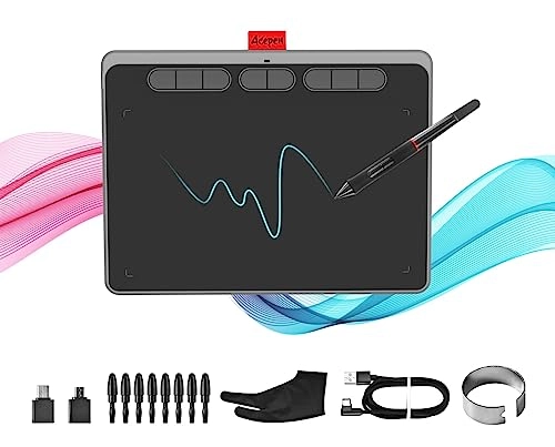 Digital Drawing Tablet - 9x6 Inch 8192 Levels