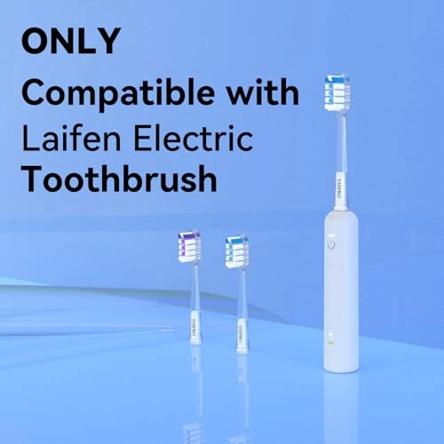 Toothbrush Heads - Compatible with Laifen 10 Pack