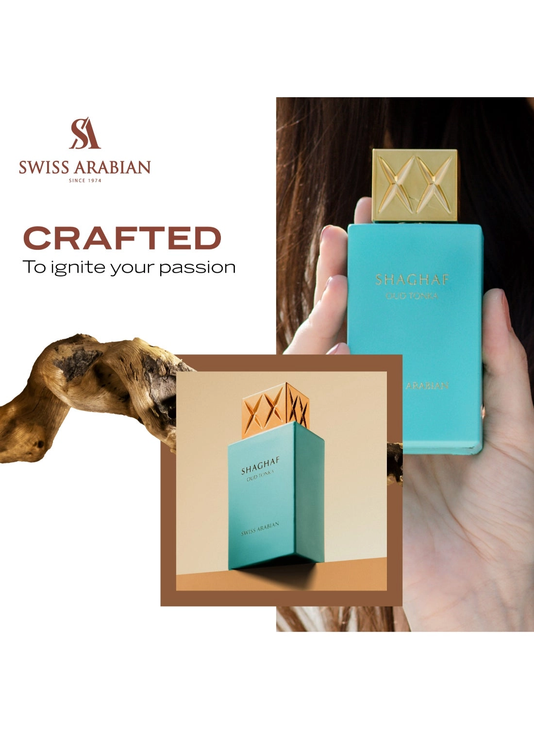 Shaghaf Oud Tonka - Eau de Parfum 75ml