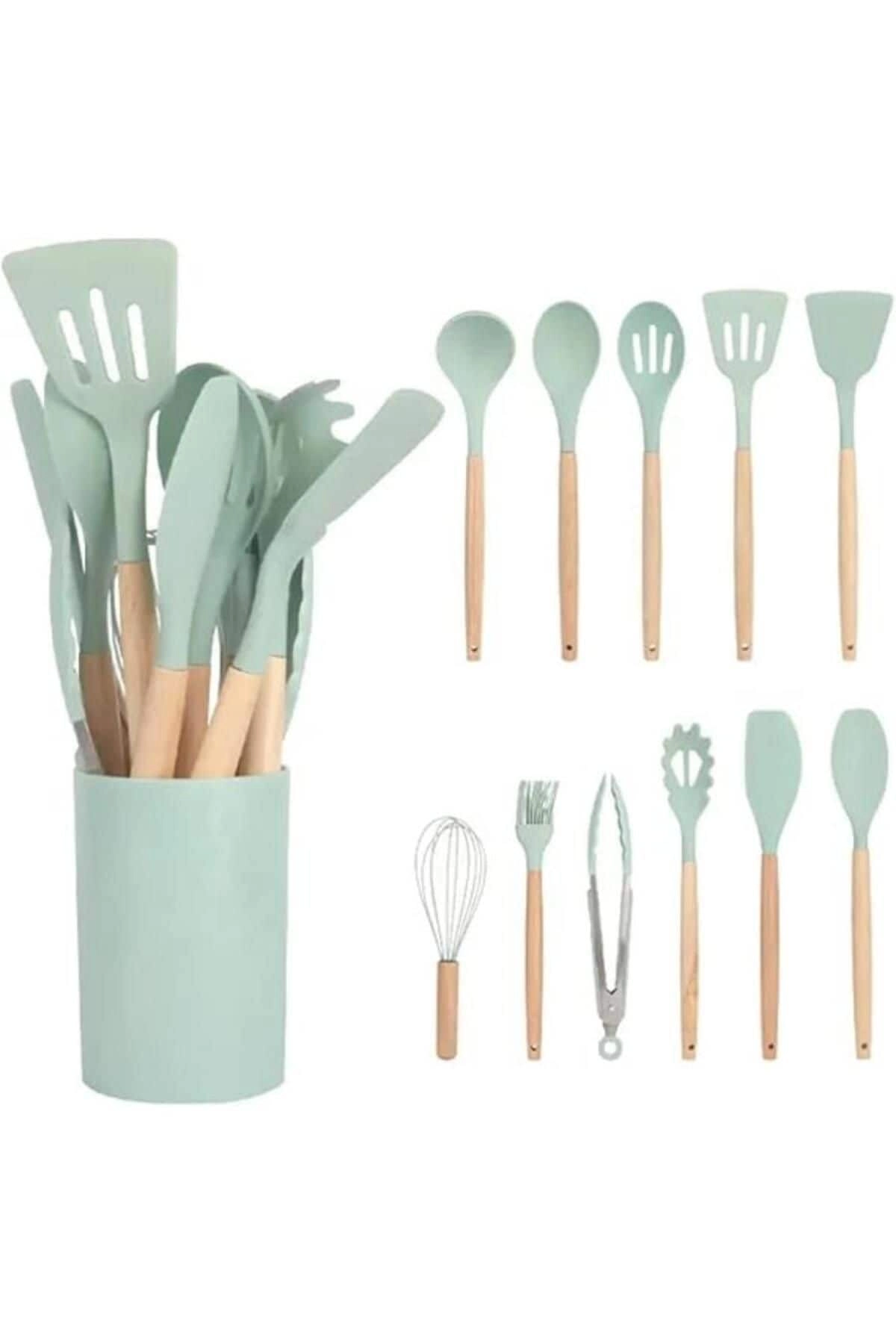 silicone utensil set - 12-piece