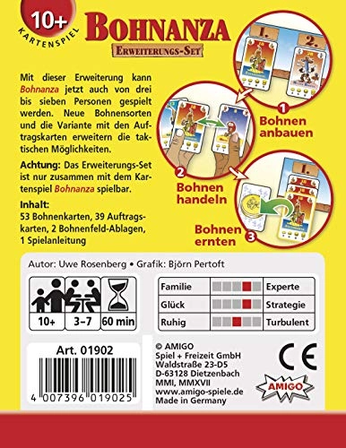 Bohnanza: Expansion Set - Card Game (German)