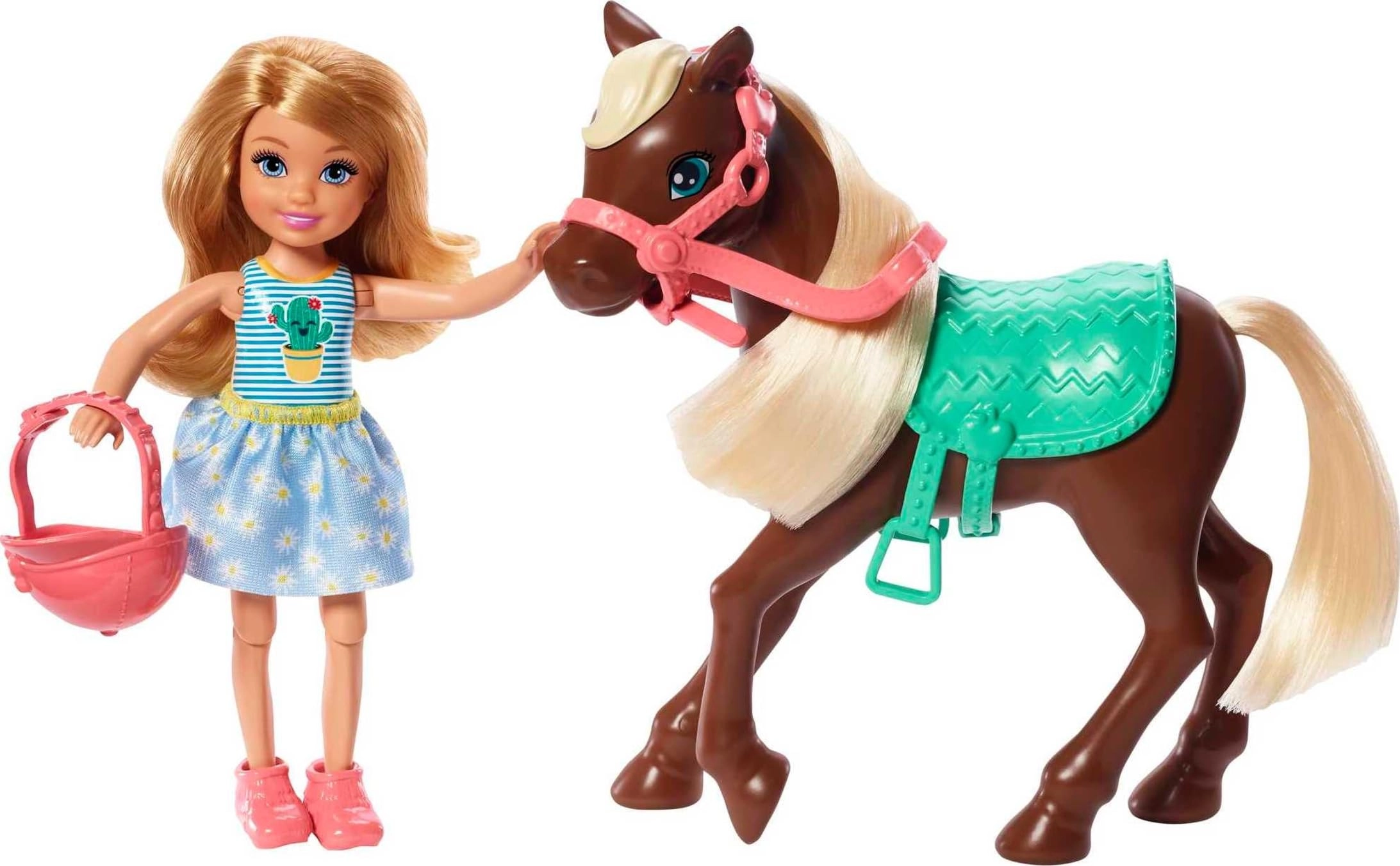 Barbie Chelsea Doll - Blonde + Pony
