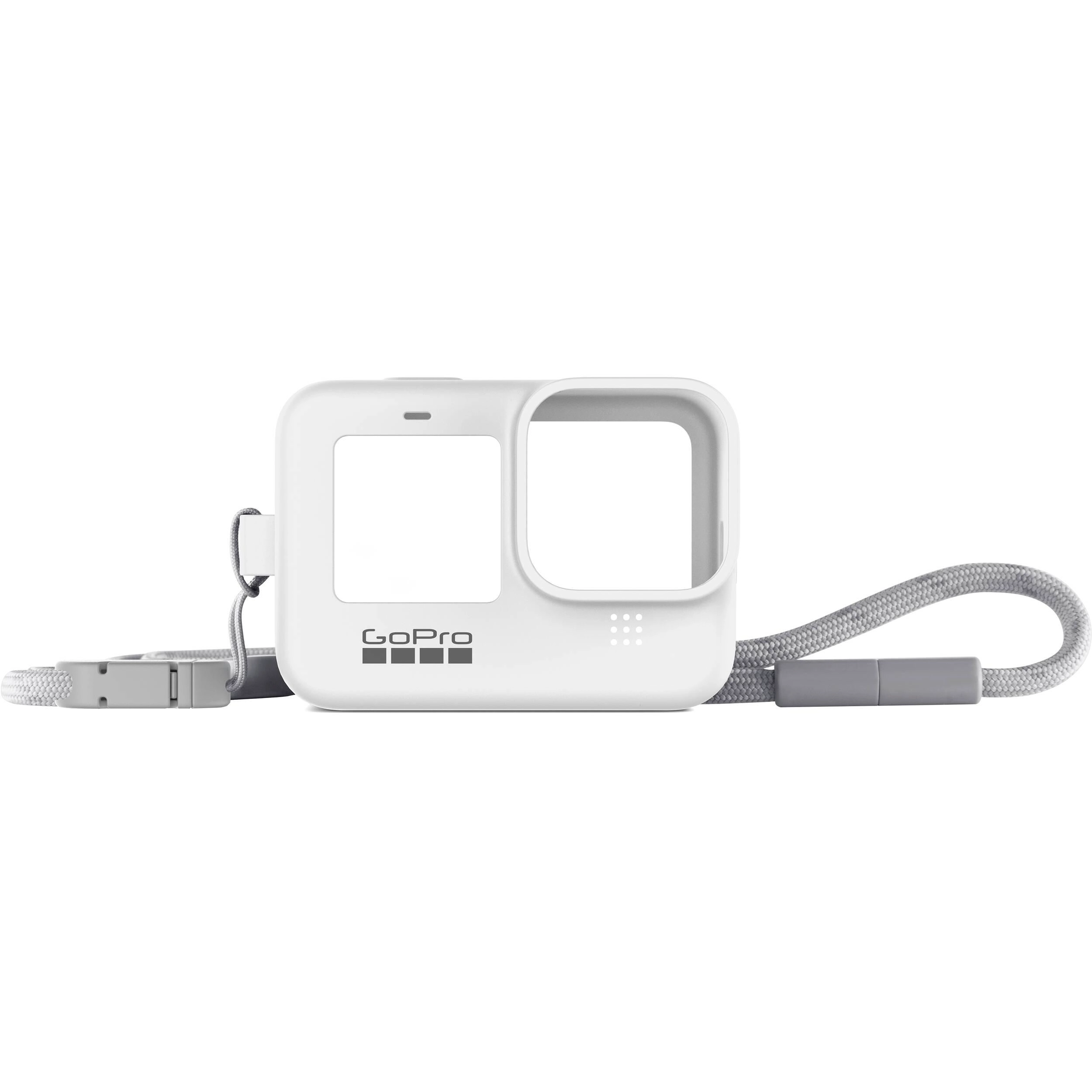 HERO9 Camera Sleeve - Silicone + Lanyard - White