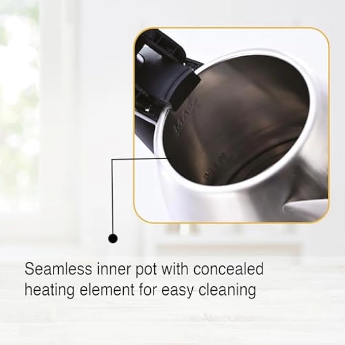 Cool Touch Stainless Steel Electric Kettle