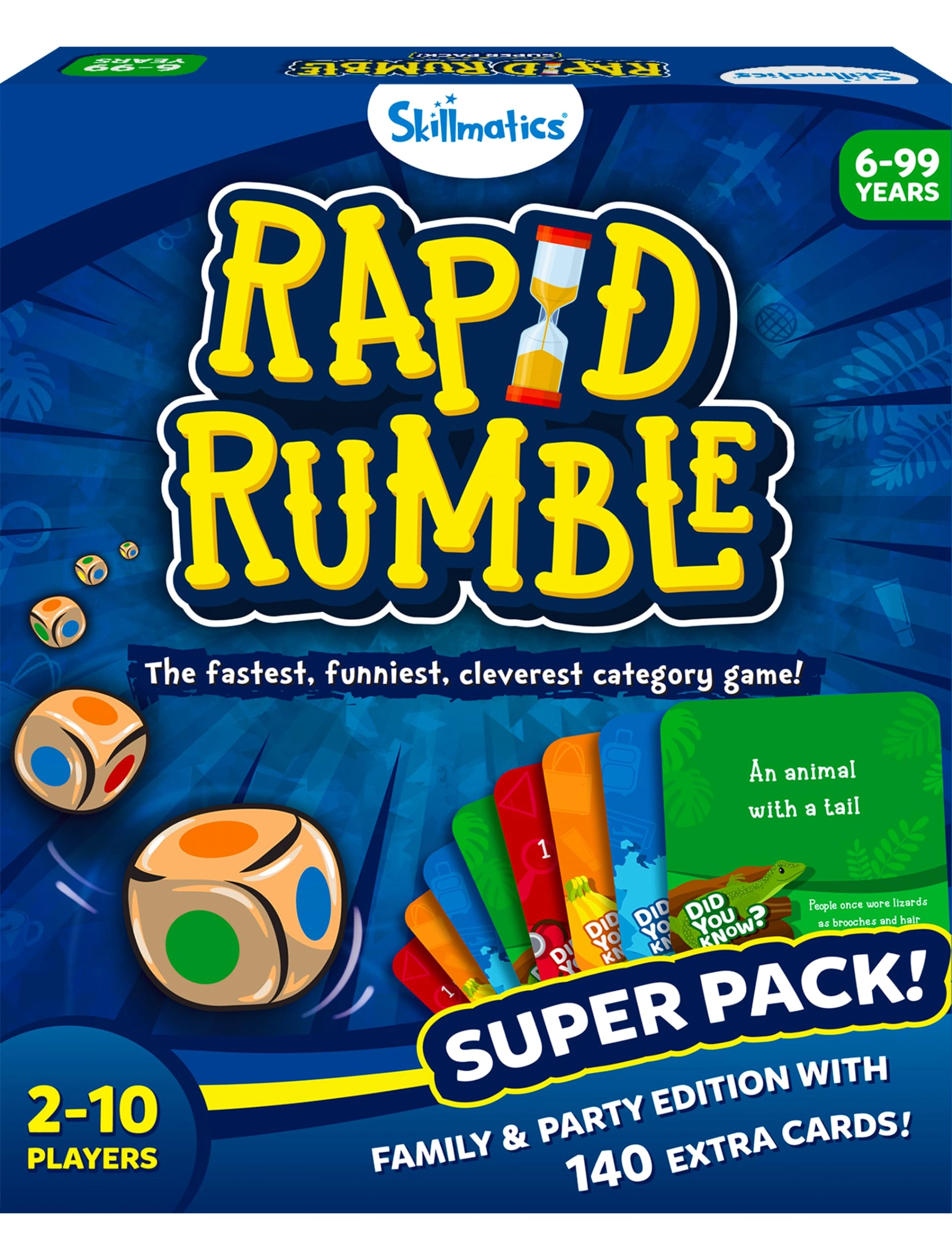 Skillmatics Rapid Rumble Super Pack: Family & Party Edition