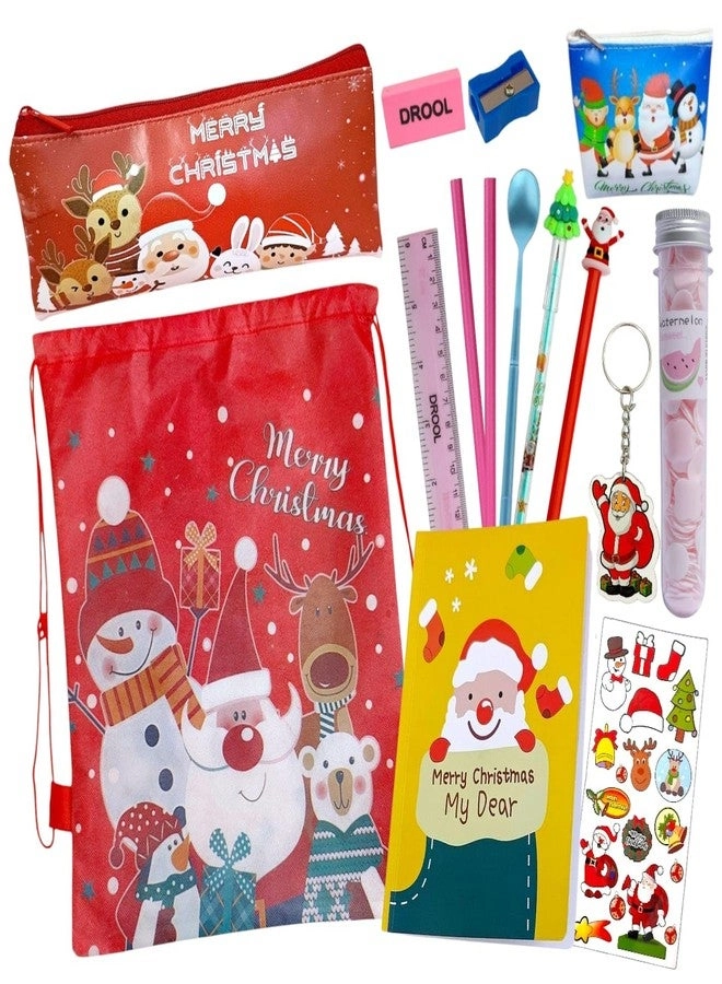 AMANVANI Santa Claus Diary + Stationery Kit - 5 in1 items