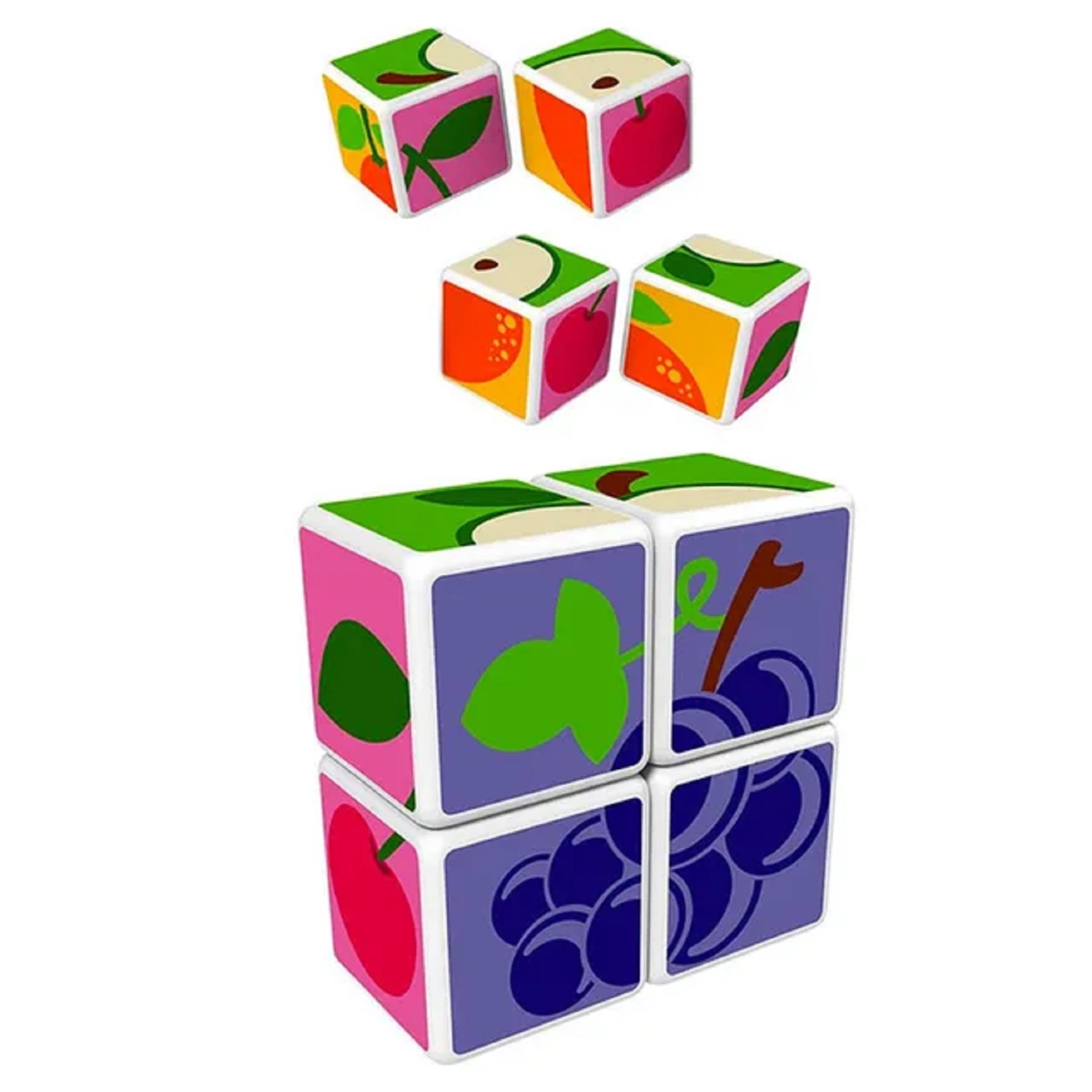 Magicube Mix And Match Fruits - 18 Months 7 Pcs