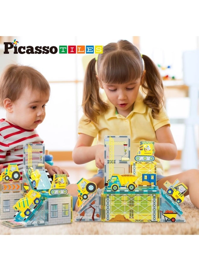 Magnetic Tiles Construction Set - 26 pcs