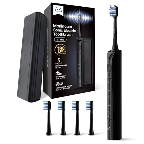M10PRO - Rechargeable 55000VPM 4 Brush Heads