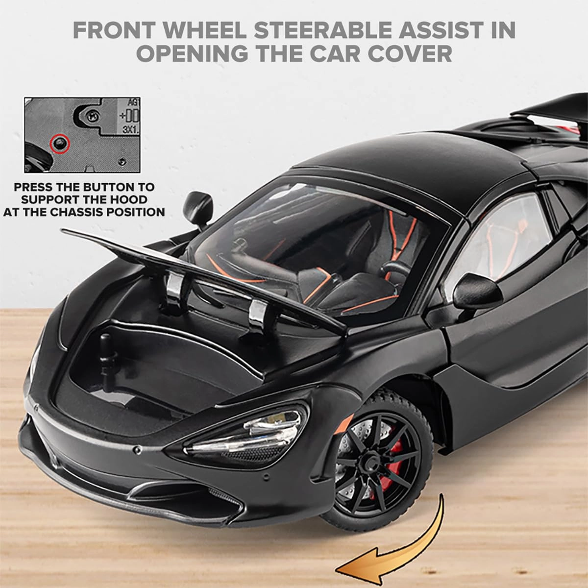 McLLaren 720S 1:24 - 1pcs