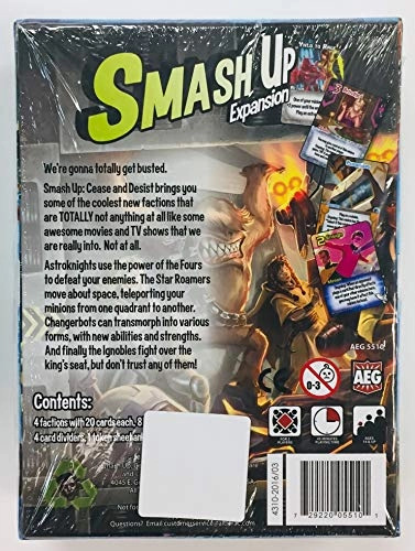 Smash Up: Cease Desist - Card Game