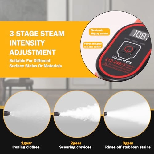 Handheld Steam Cleaner - 3BAR 600ml