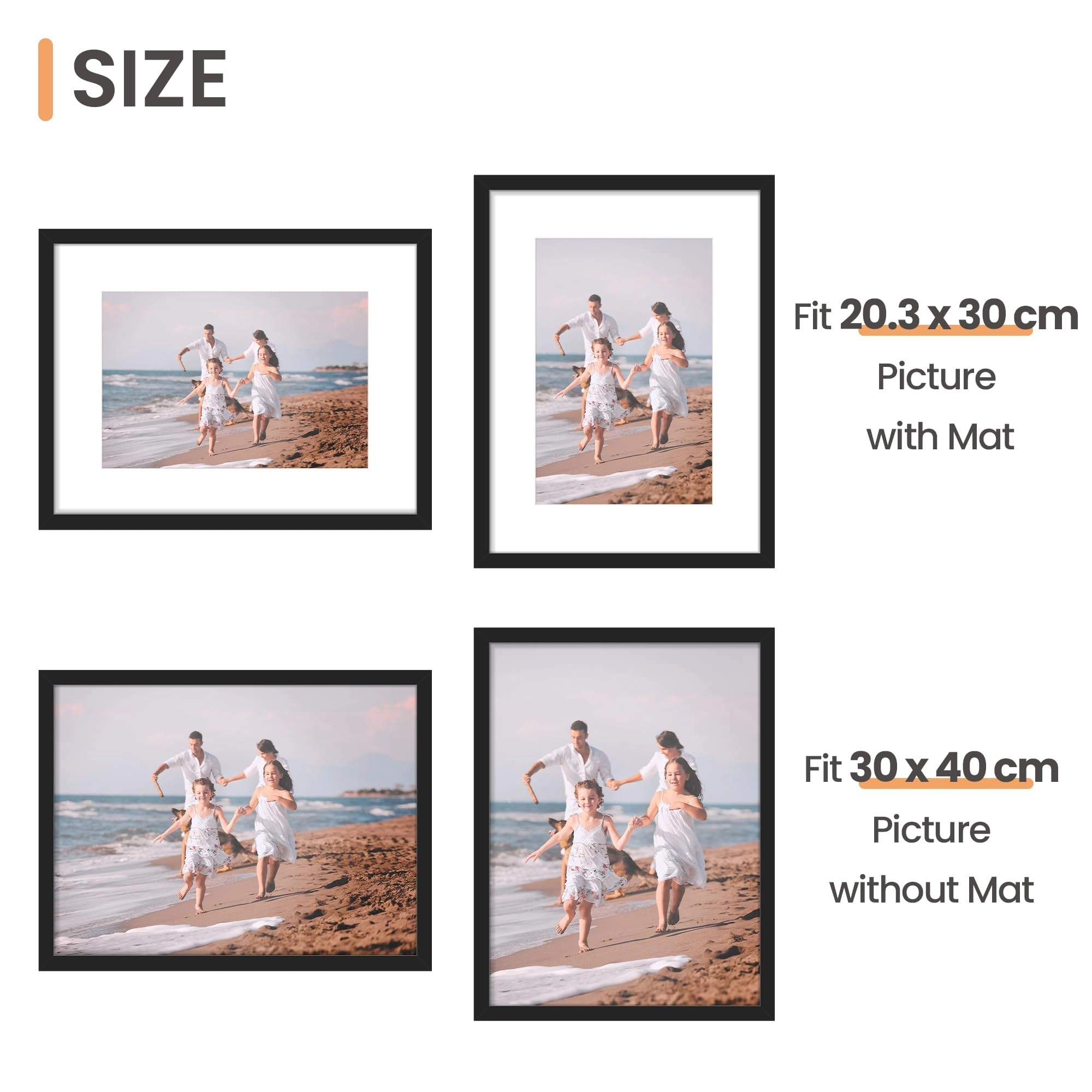 Picture frame - 30 x 40 cm Pack