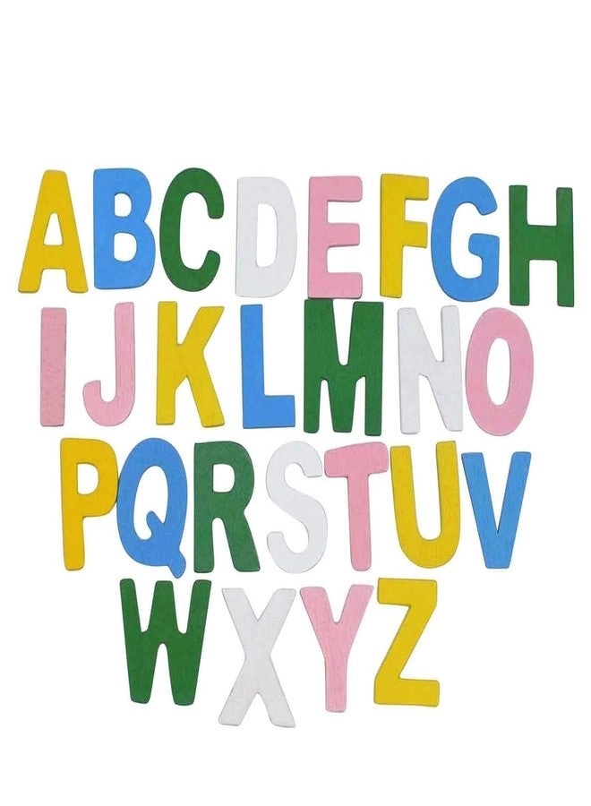 Wooden Alphabets Set - 5 Pcs Each