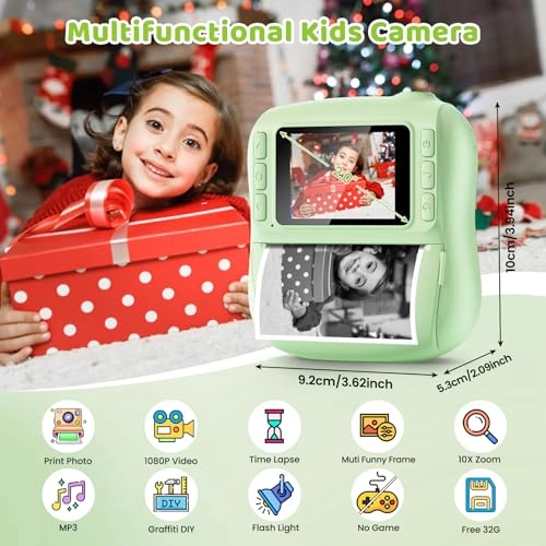 Children's Camera - Instant Print 1080P 32GB