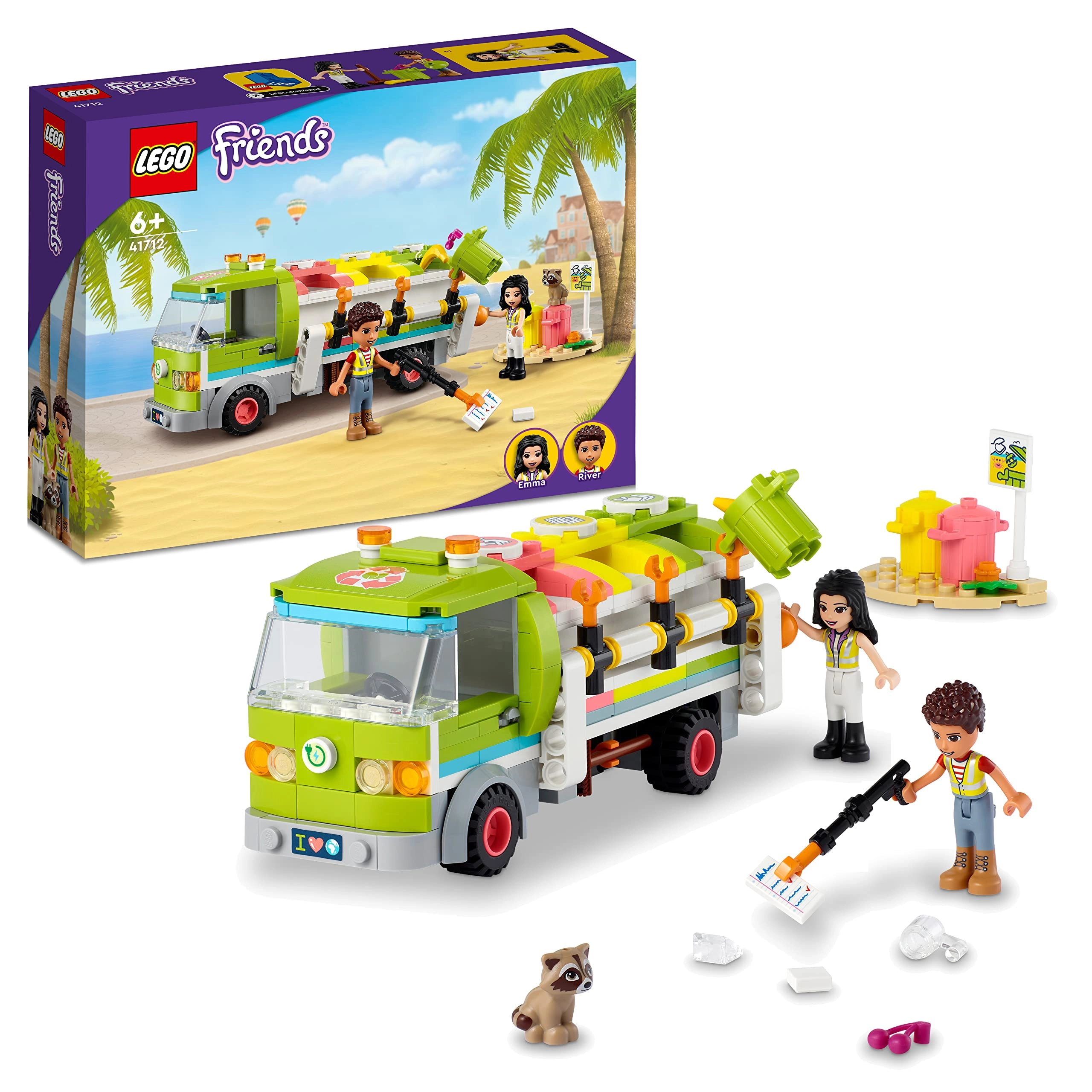 Friends Recycling Truck (41712) - Playset Multicolor