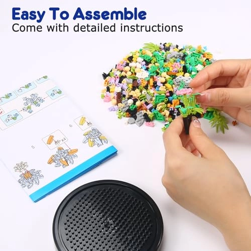 Flower Bouquet Building Set - 2 pcs