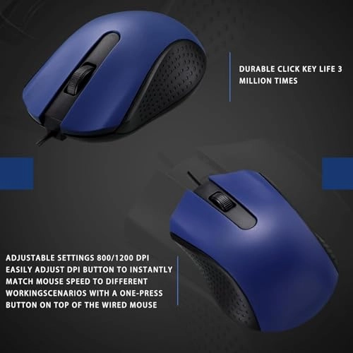 Wired USB Computer Mouse - USB