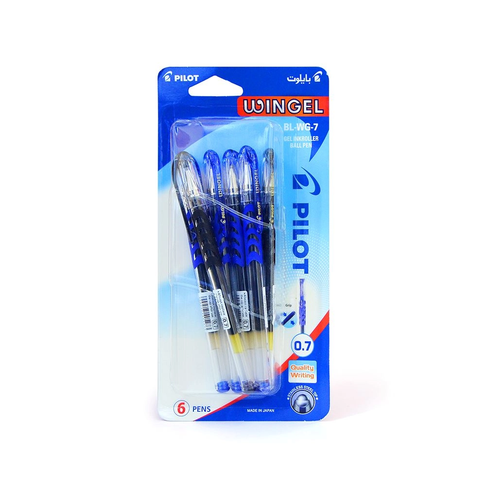 Pilot Gel Ink Pen - 6 Pieces 0.7 mm
