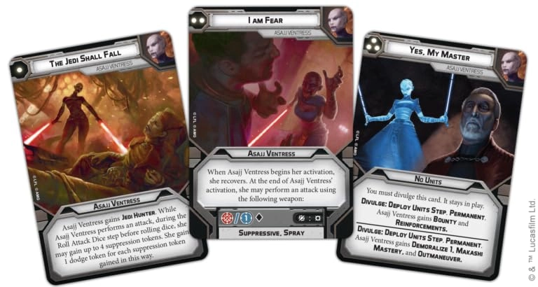 Star Wars: Legion: Asajj Ventress Operative Expansion - Tabletop Miniatures Strategy Game