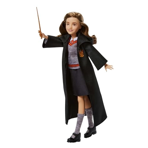 Hermione Granger Fashion Doll - Hogwarts Robe Wand Ages 6+