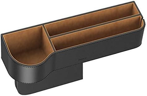 Elegant Car Storage Box - Faux Leather Rectangular