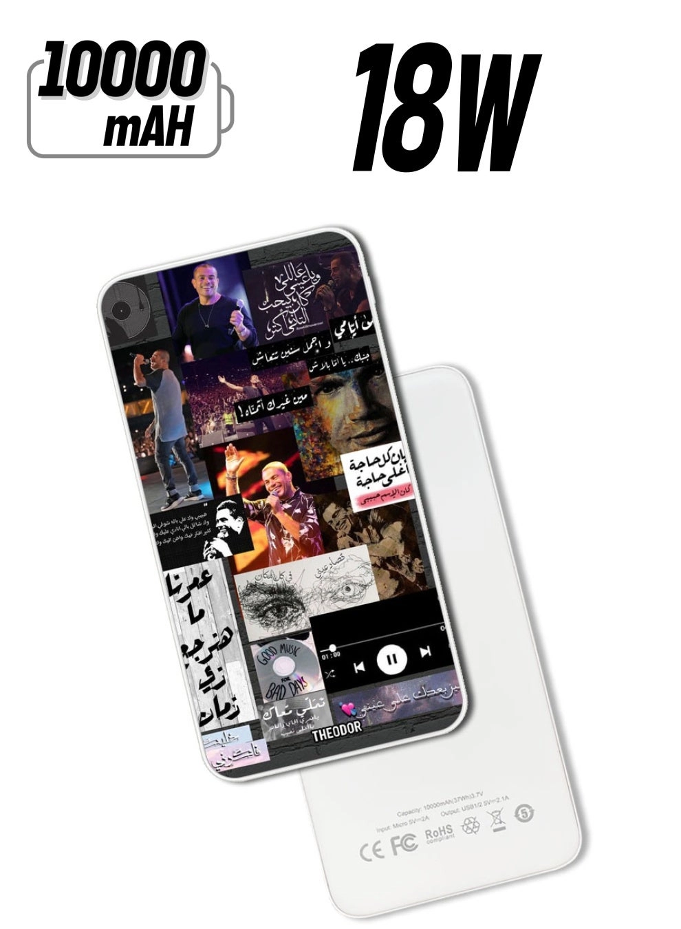 PPBA005 - 10000 mAh 18W Fast Charging