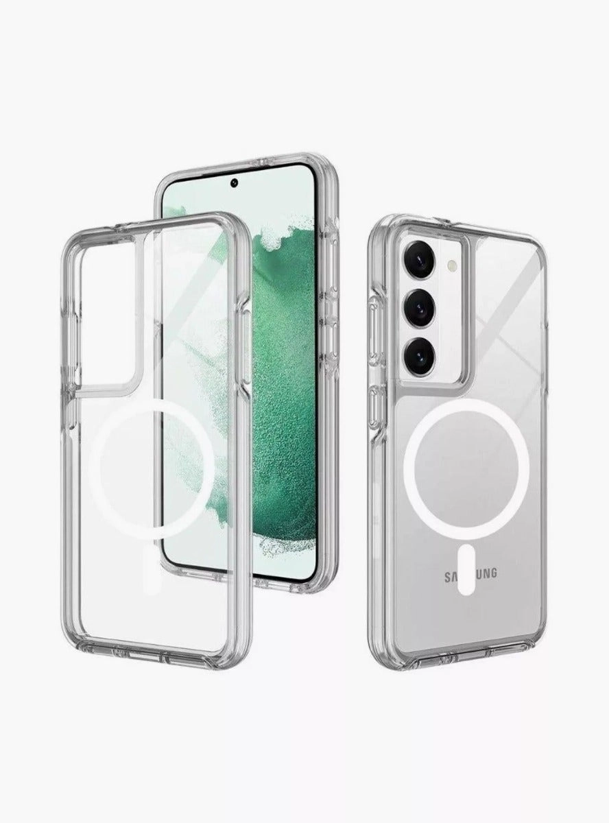 Mobogenie 360 Rotation Case Clear for Samsung Galaxy S25 Plus