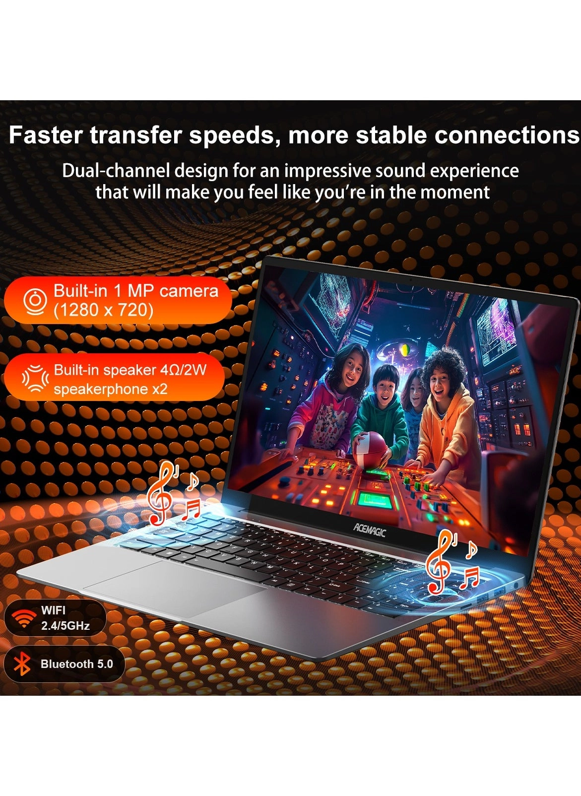 AX16 - 16'' N97 16GB SODIMM 512GB SSD