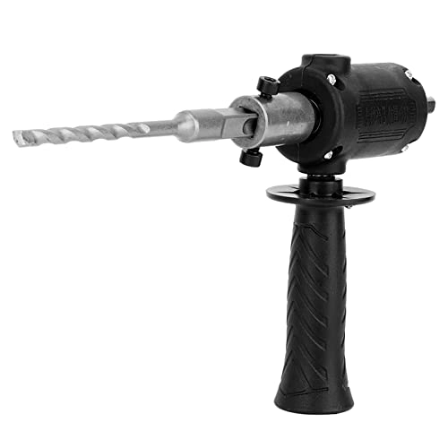 Electric Hammer Conversion Head - Black ABS for Electric Drills