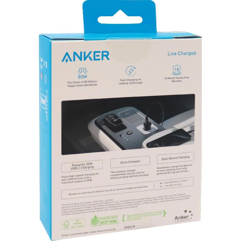 32X - Car Charger 30W