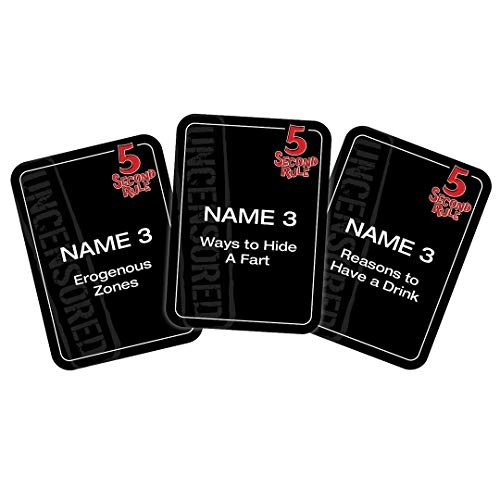 5 Second Rule Uncensored - 1 piece(s) Teen English