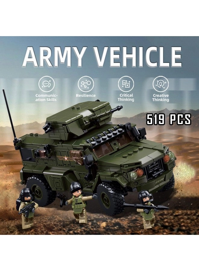Military Vehicle Set - Military 4 pcs