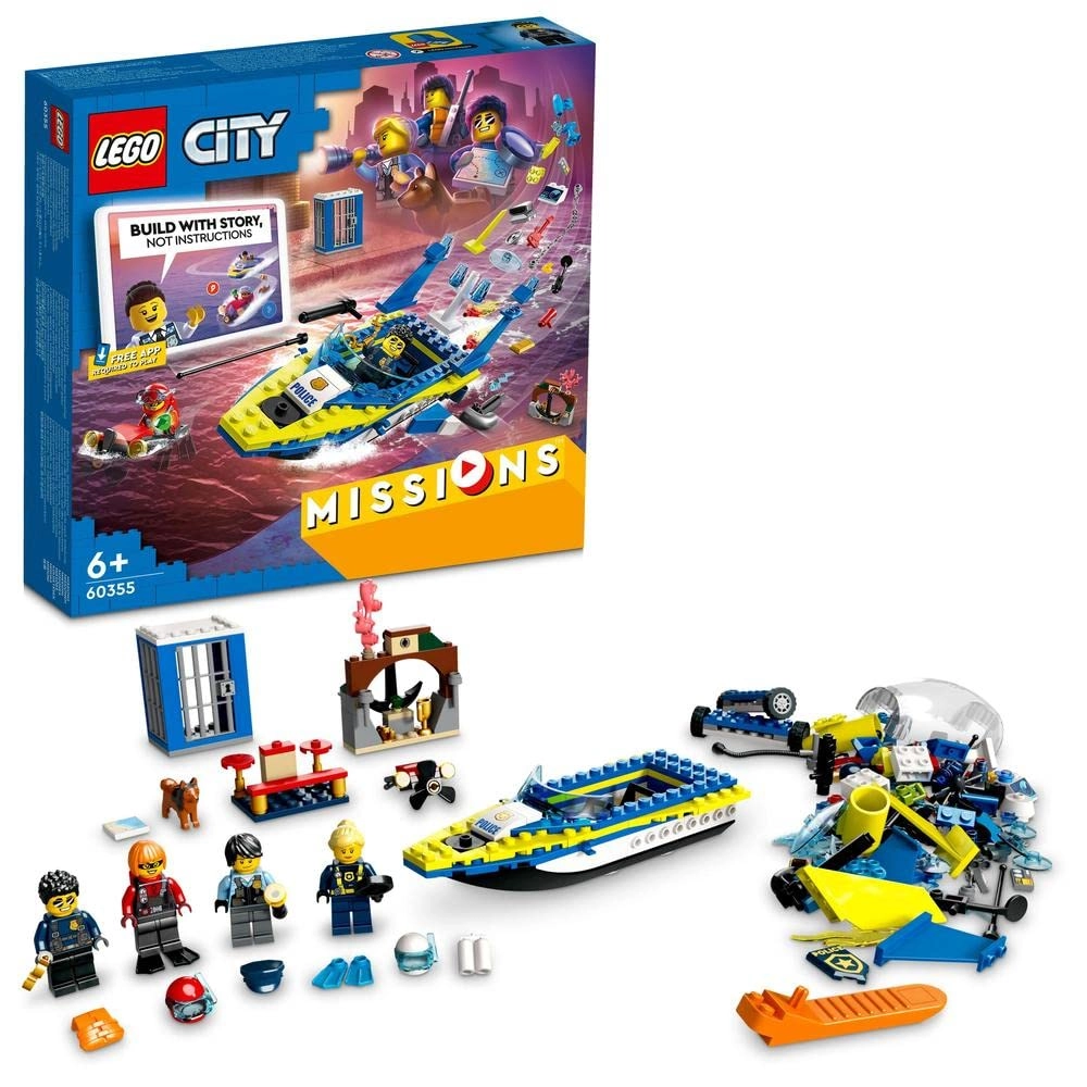 LEGO City Water Police Detective Missions (60355) - Multicolor